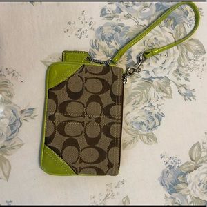 Coach Wristlet